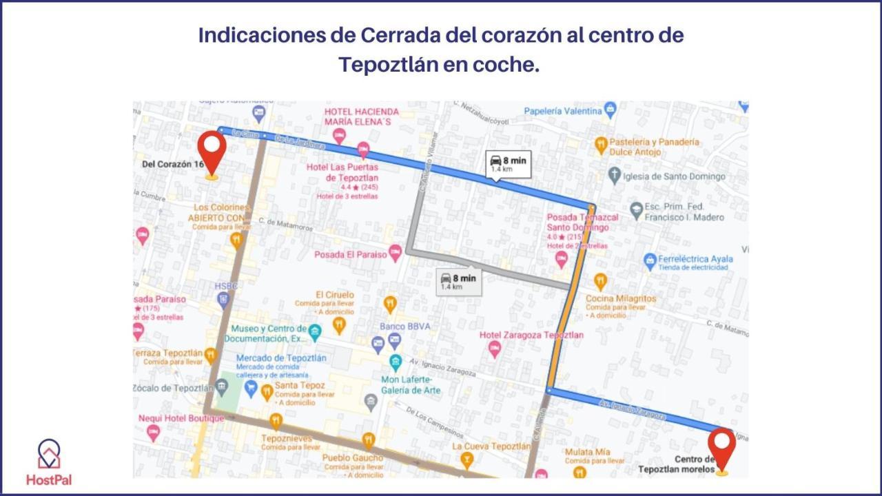 Hostpal Hostal Corazon Tepoztlan Εξωτερικό φωτογραφία
